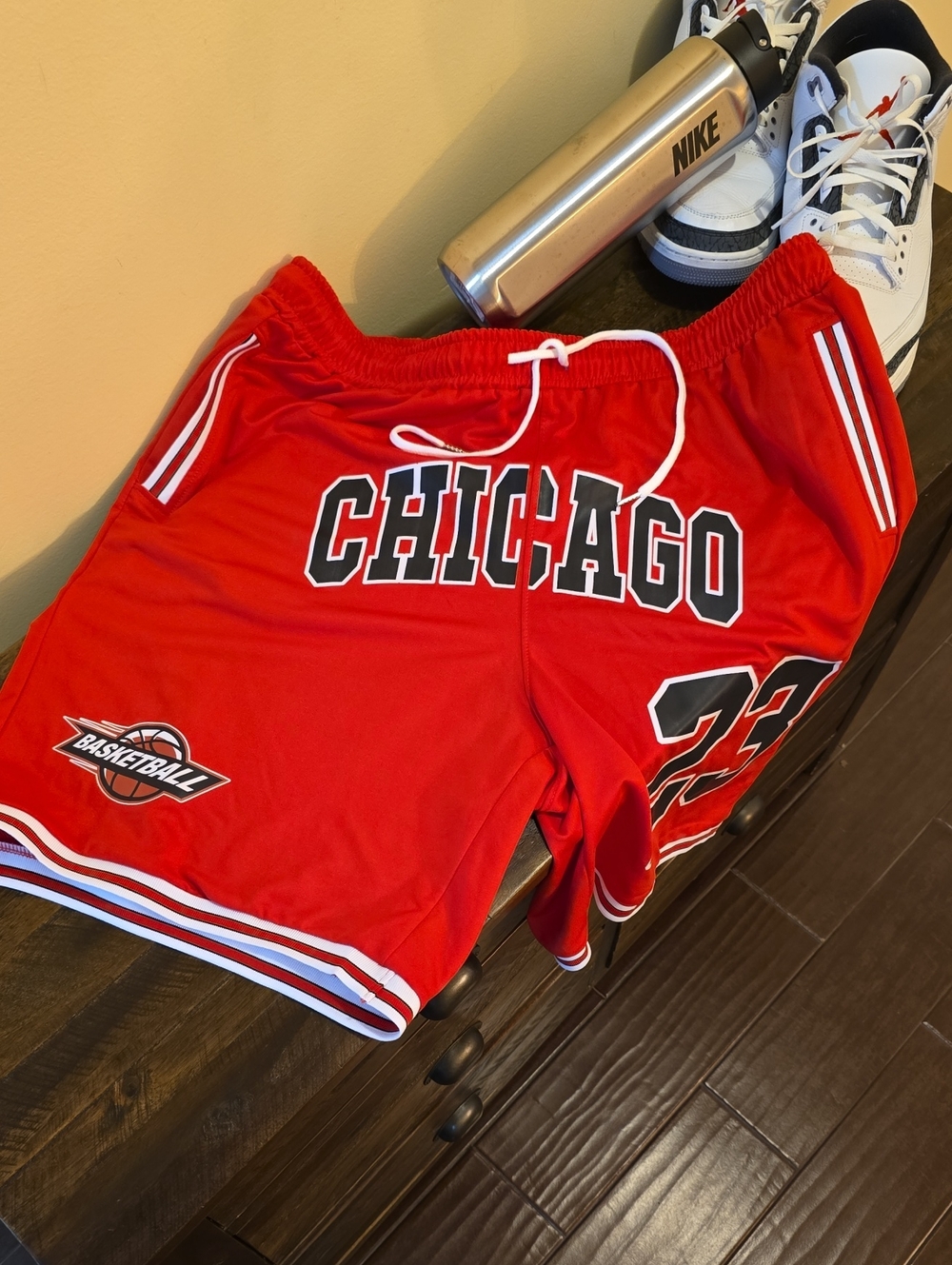 MANFINITY Graphic Jersey Basketball Shorts